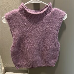 Le Lis Purple Sweater Vest
